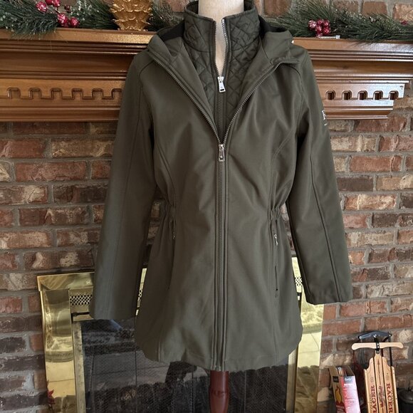 Lauren Ralph Lauren Jackets & Blazers - Lauren Ralph Lauren Ladies Olive Green Utility Jacket Size Medium Mid Weight